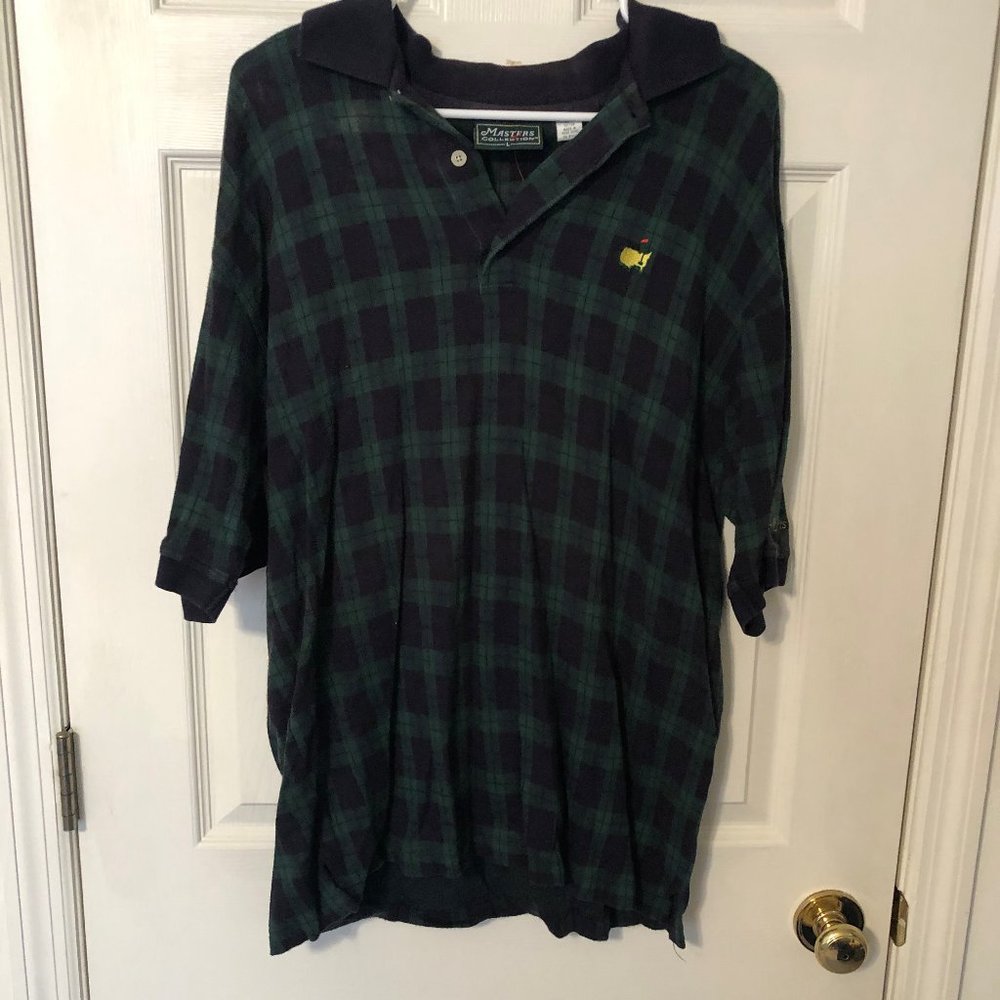 Vintage Plaid Masters Polo